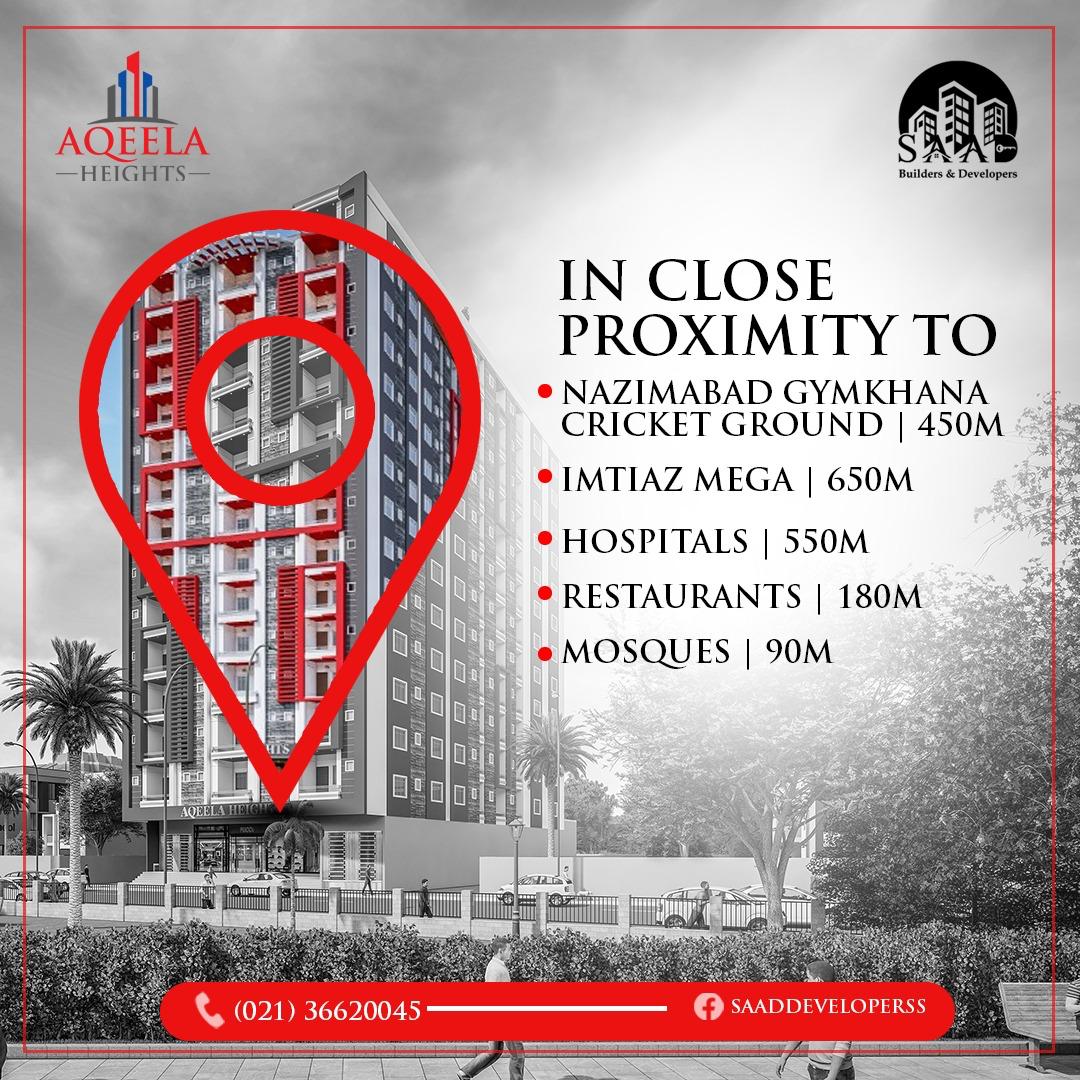 Saad Construction Company project showcase – digital marketing campaign visual 2
